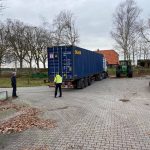 Nieuwe container binnen