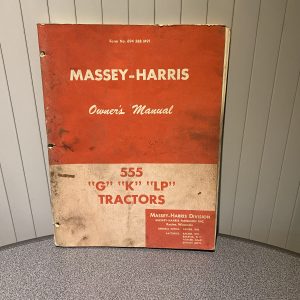 Massey Harris 555 manual