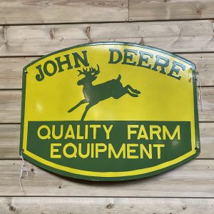 John Deere Emaille bord 