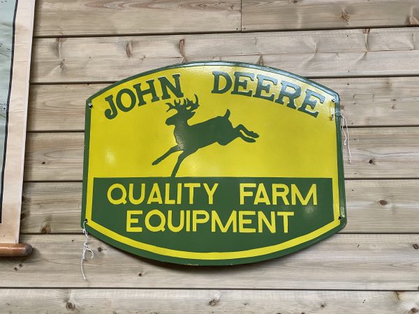 John Deere Emaille bord 