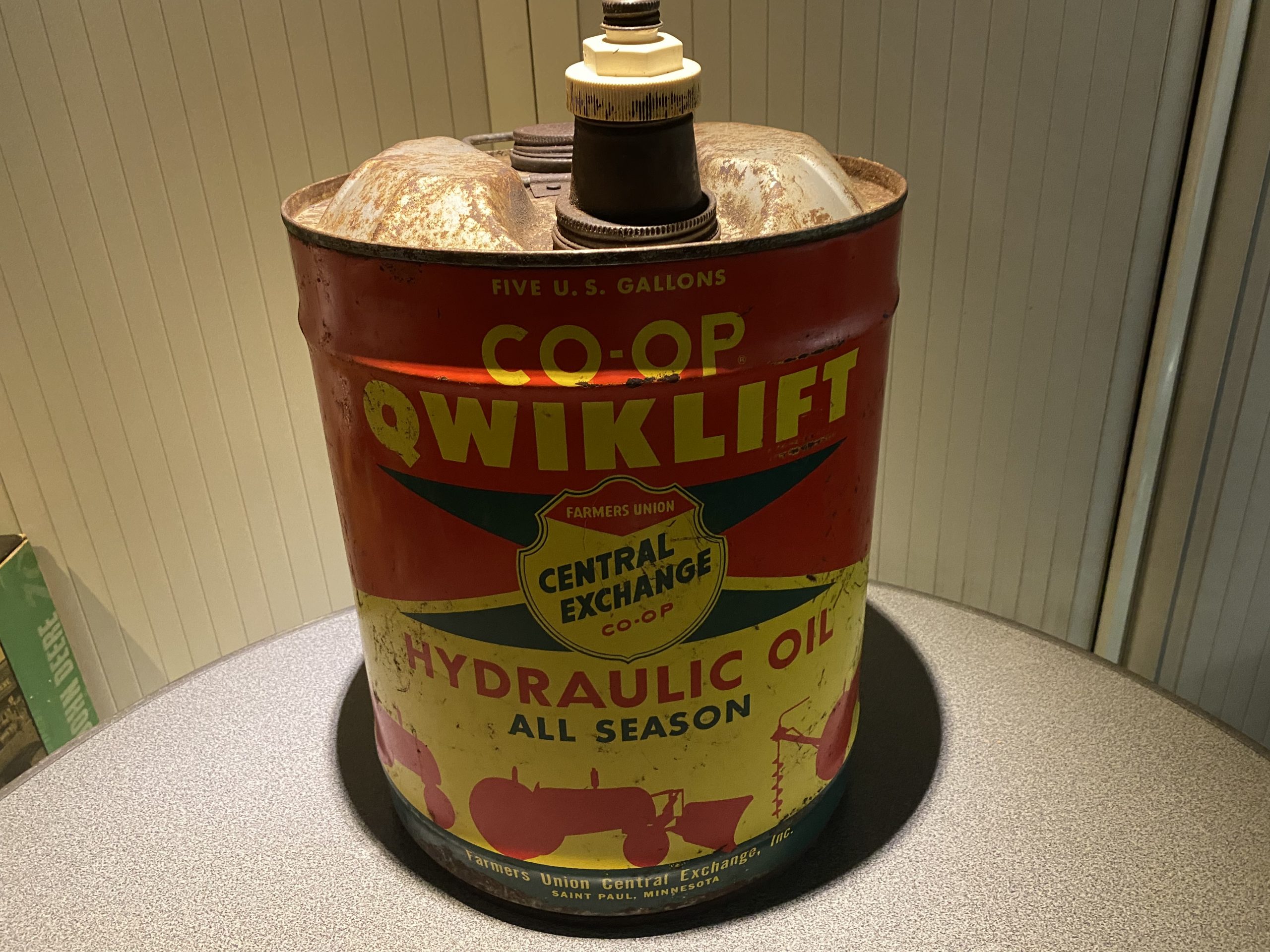 Co-Op Olie blik