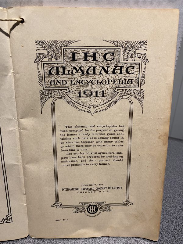 HC almanac encyclopedie 1911 - Afbeelding 3
