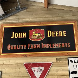 John Deere sign