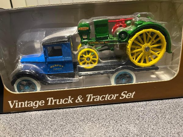 Vintage truck & tractor set waterlooboy - Afbeelding 2