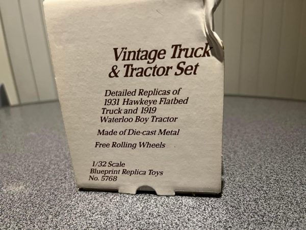 Vintage truck & tractor set waterlooboy - Afbeelding 5