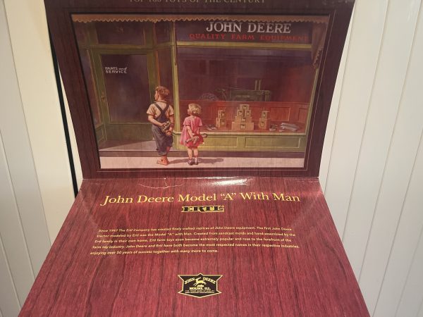 John Deere Model A with Man Ertl - Image 4