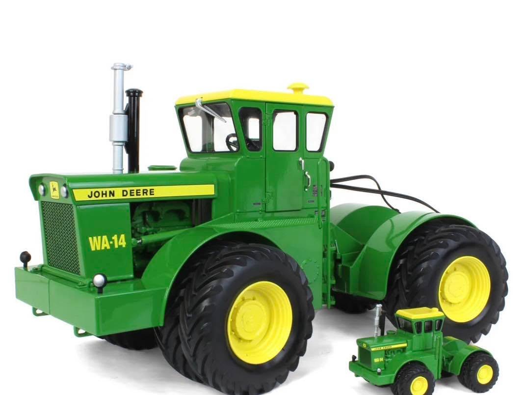 John Deere WA 14 en 17 set Ertl toy - Image 5