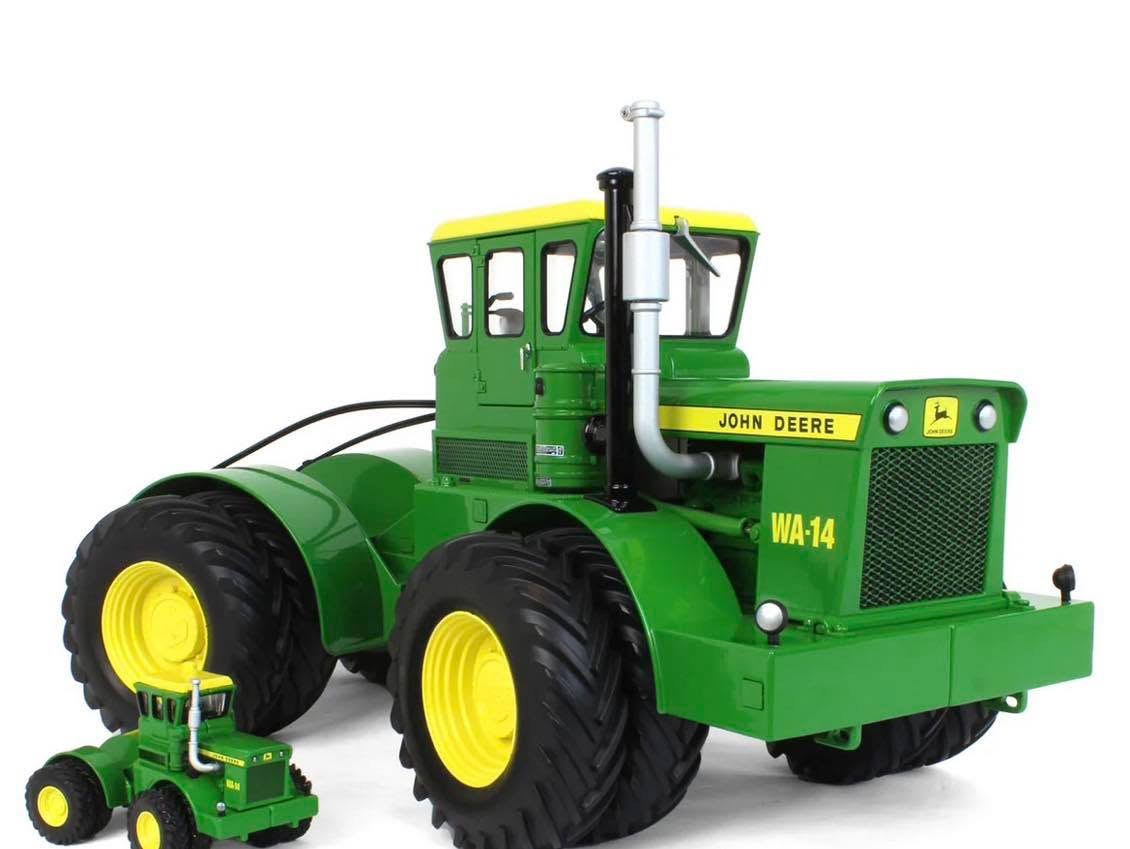 John Deere WA 14 en 17 set Ertl toy - Image 6