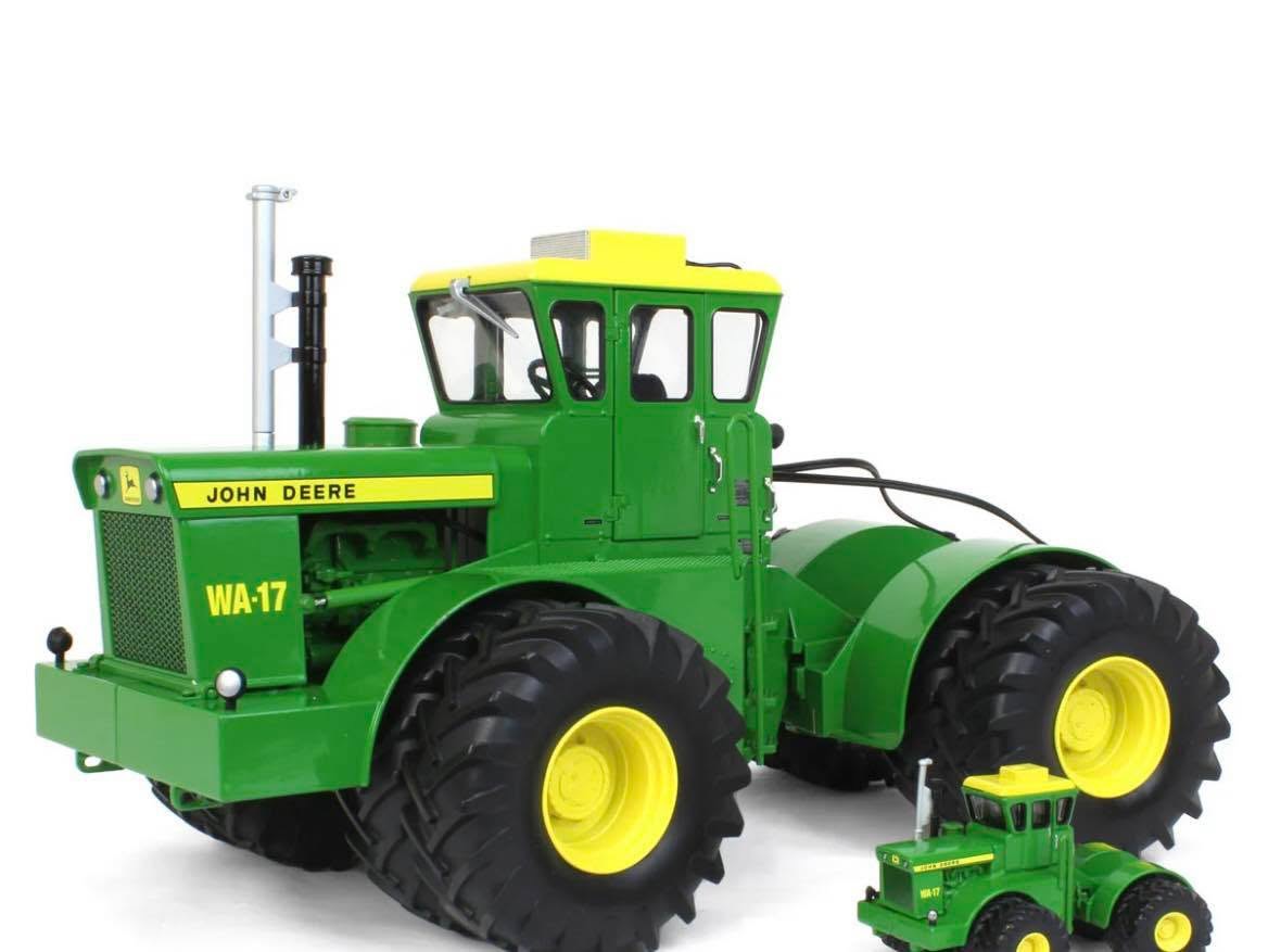 John Deere WA 14 en 17 set Ertl toy - Image 8